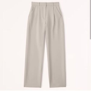 Abercrombie Relaxed Tailored Straight Pants